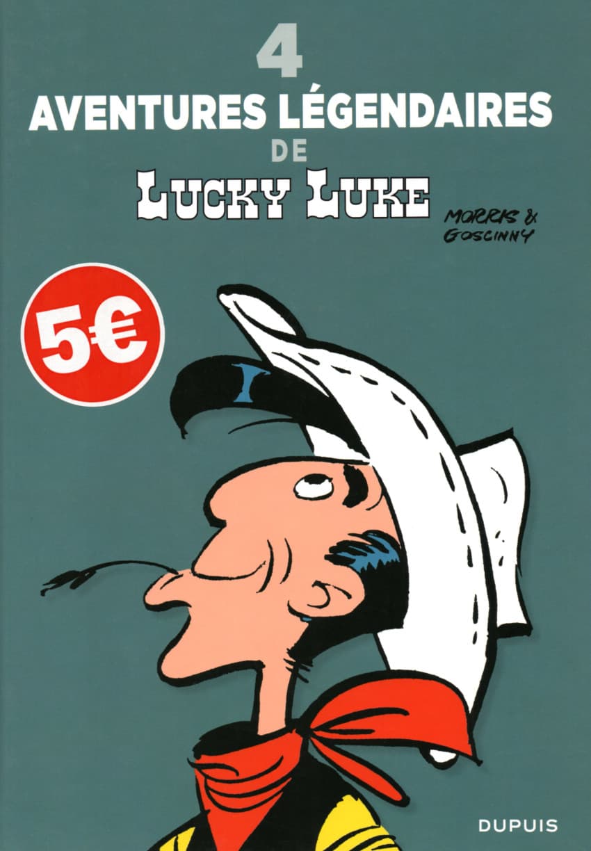 HS10 . 4 Aventures légendaires de Lucky Luke