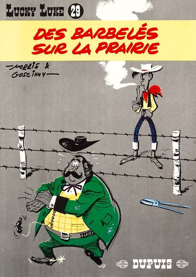 Des barbelés sur la prairie