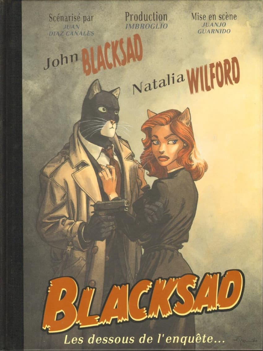 HS0 . Blacksad, les dessous de l'enquête