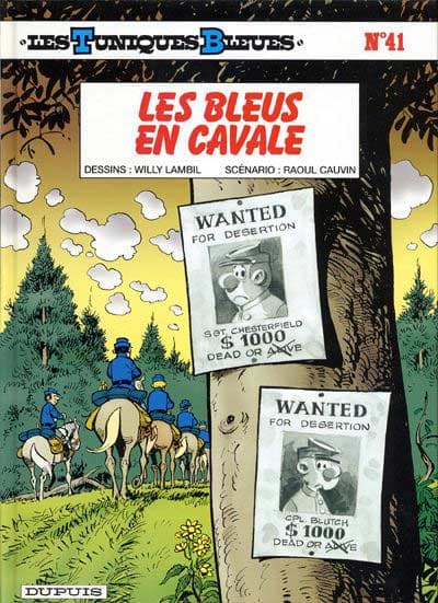 Les bleus en cavale