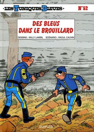 Des bleus dans le brouillard