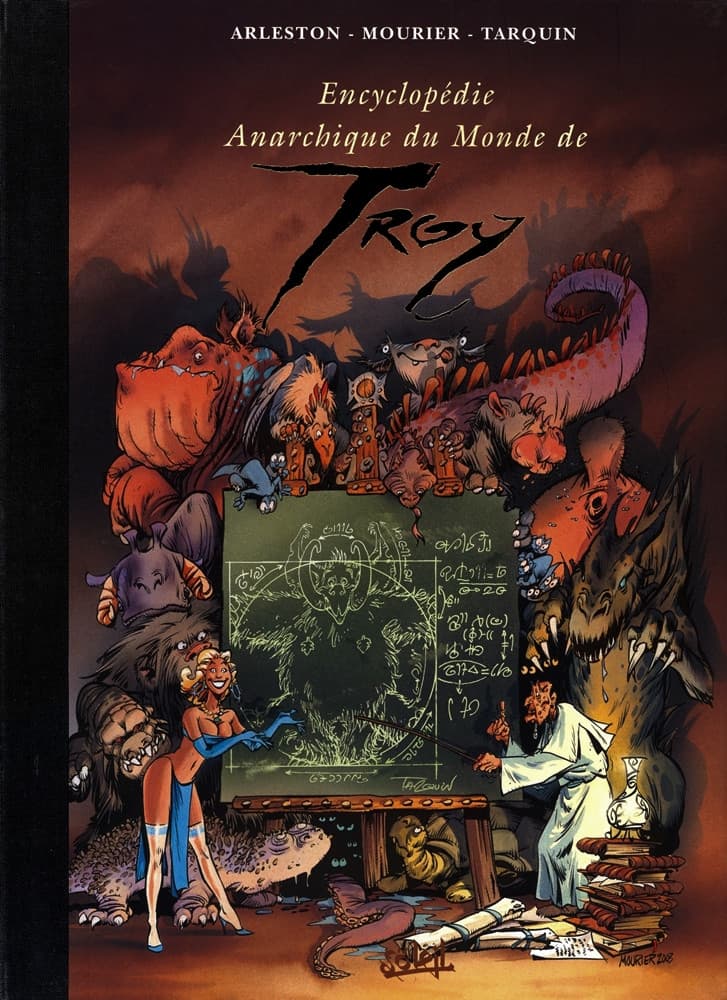 HS4 . Encyclopédie anarchique du monde de Troy-3 (le bestiaire)